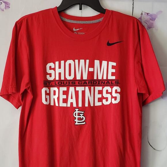Nike MLB St. Louis Cardinals Graphic Baseball T-Shirt M - Picture 5 of 5